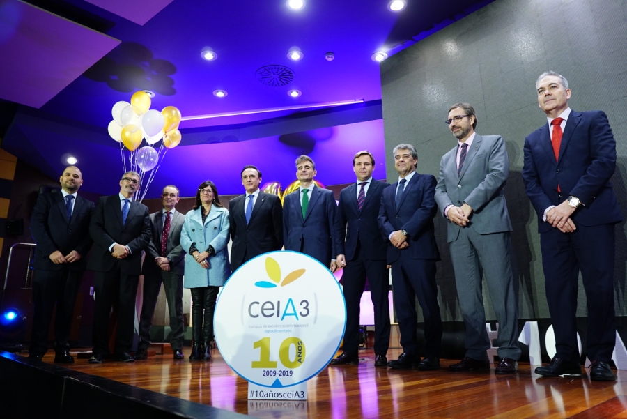 El Campus de Excelencia Internacional Agroalimentario ceiA3 celebra el acto conmemorativo de su 10º Aniversario
