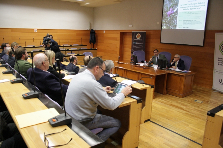 La Universidad de Jaén presenta al sector oleícola el proyecto ‘Olivar 4.0’